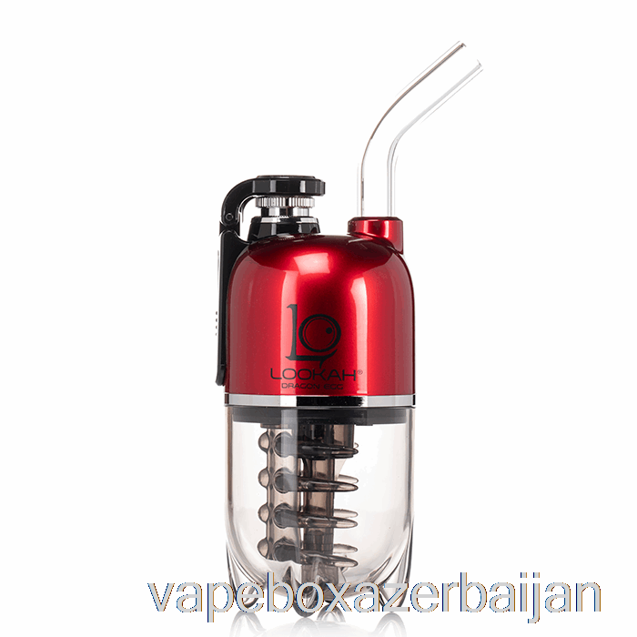 E-Juice Vape Lookah Dragon Egg E-Rig Vapor Kit Red